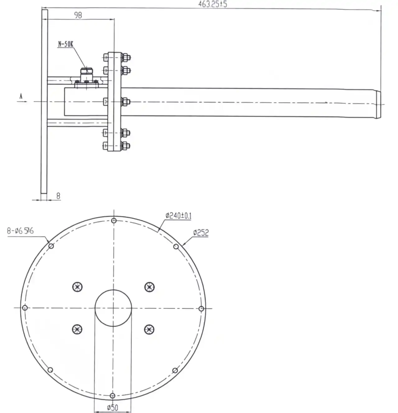 Antenna Near Field Measurement Probe Antenna Near Field Measurement Probe