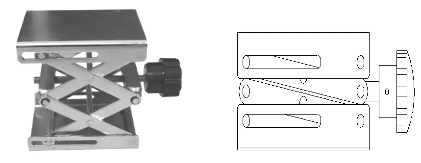 Waveguide Adjustable Support Waveguide Adjustable Support
