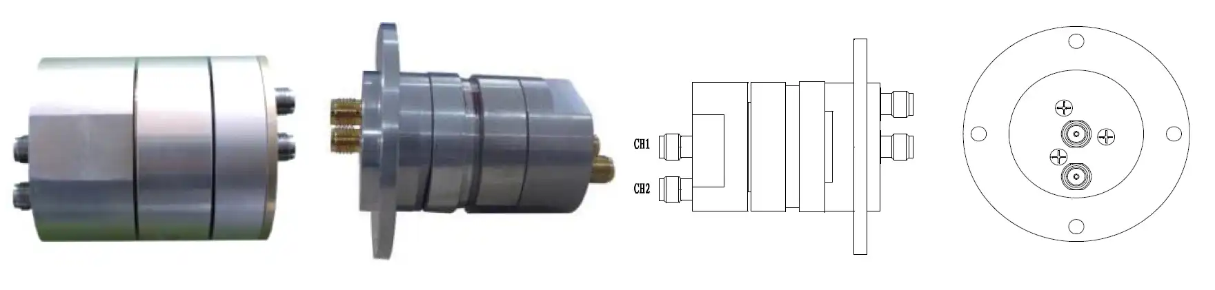 Dual Channel Coaxial Rotary Joint Dual Channel Coaxial Rotary Joint