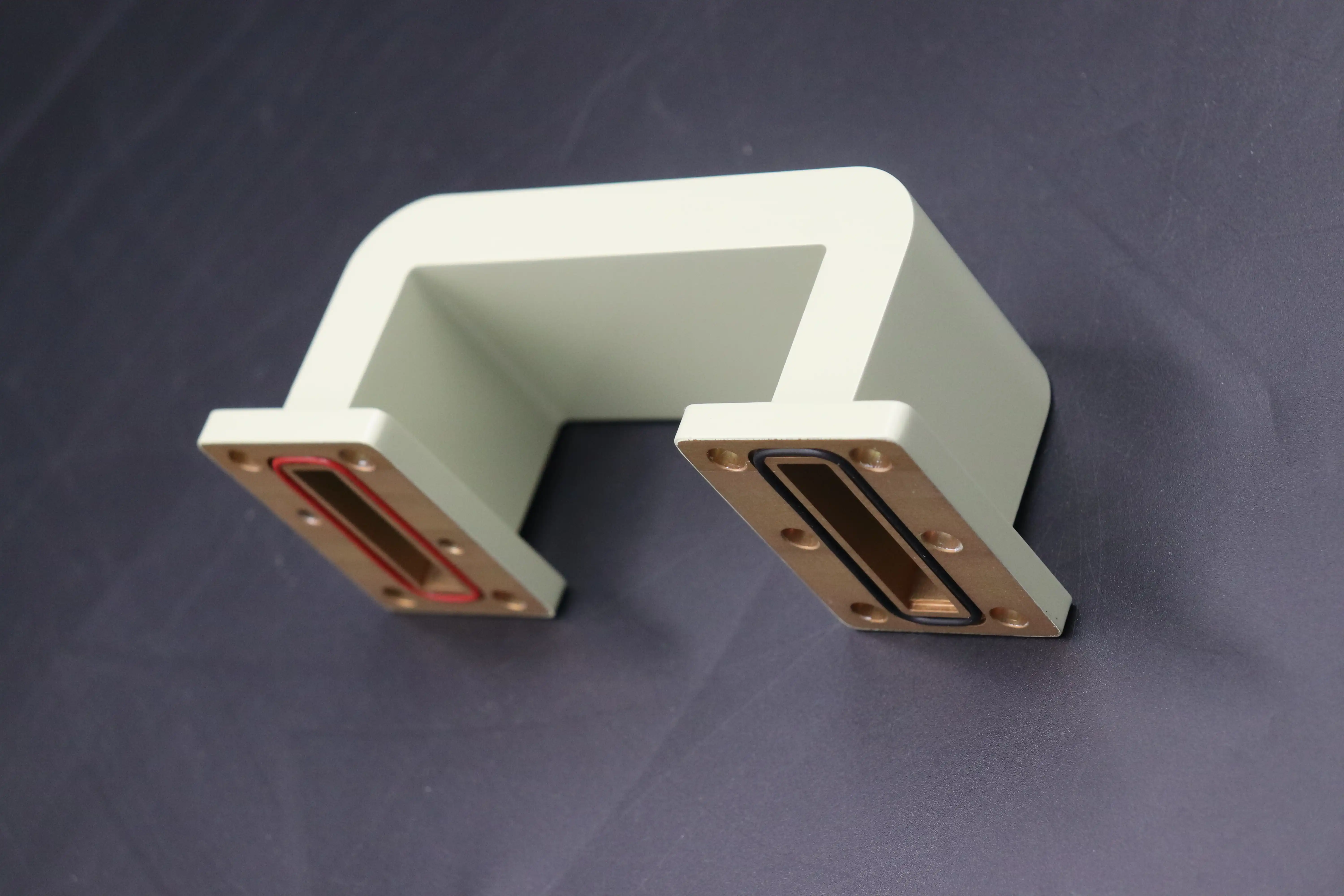 Double-bend waveguide
