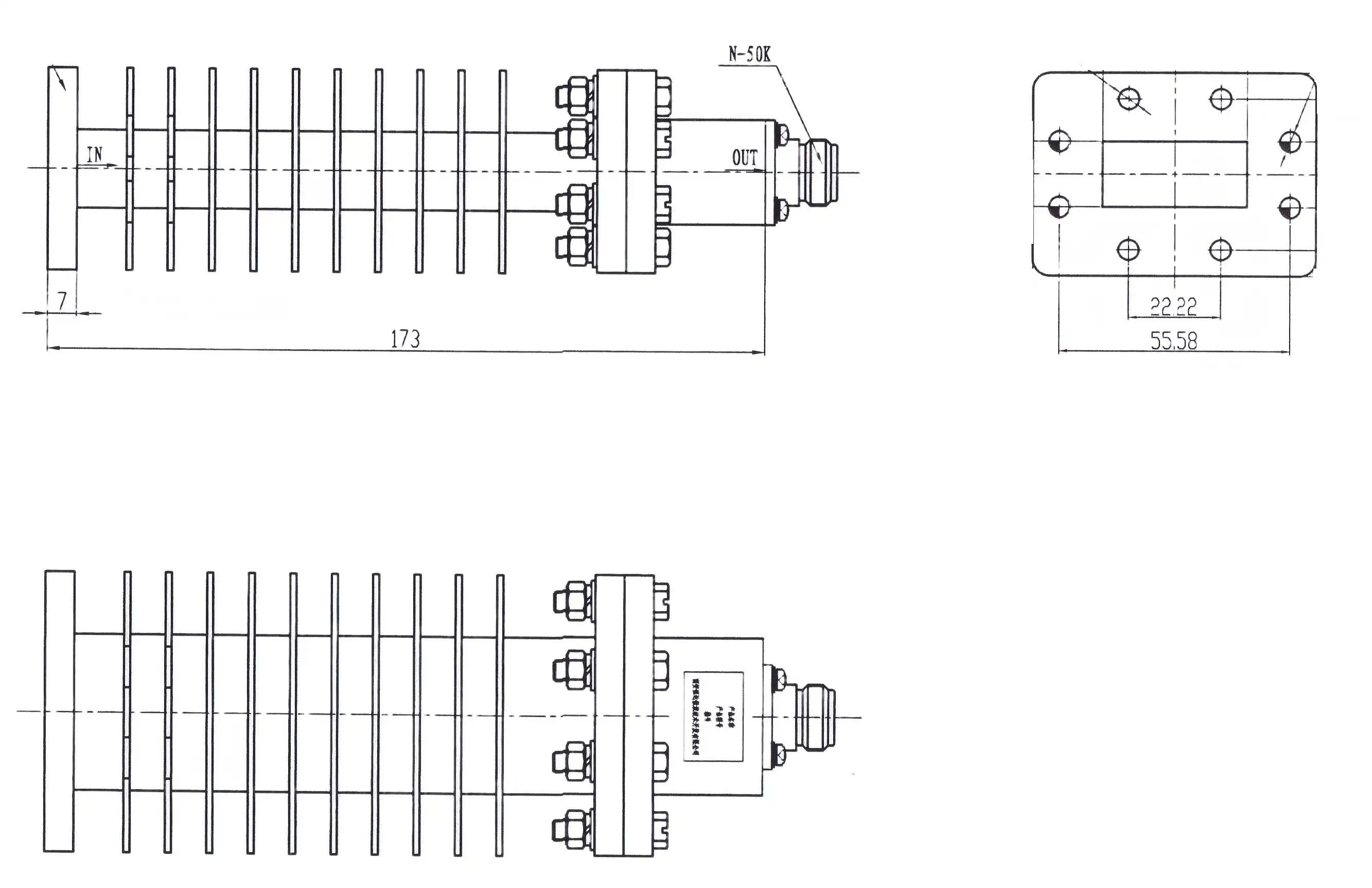 Coaxial Fixed Attenuator Coaxial Fixed Attenuator