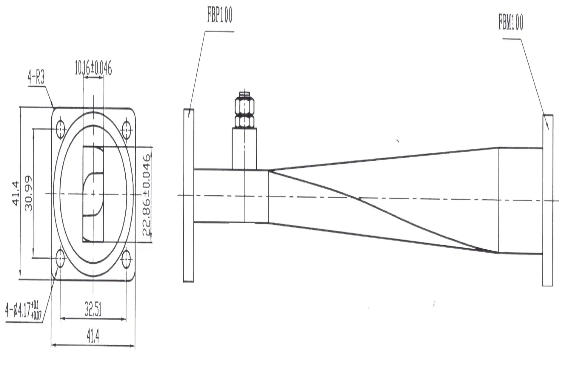 inflatable twist waveguide inflatable twist waveguide