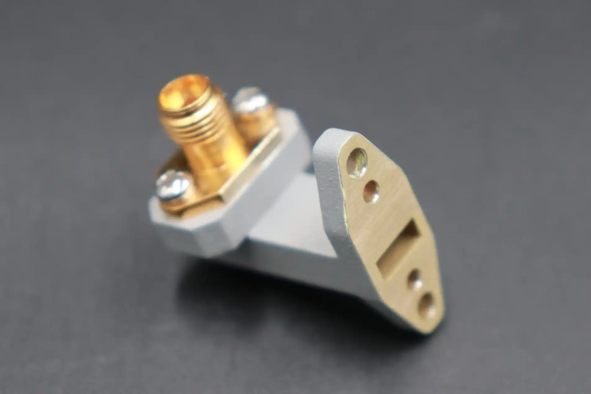 Custom WG to Coaxial Adapter Custom WG to Coaxial Adapter