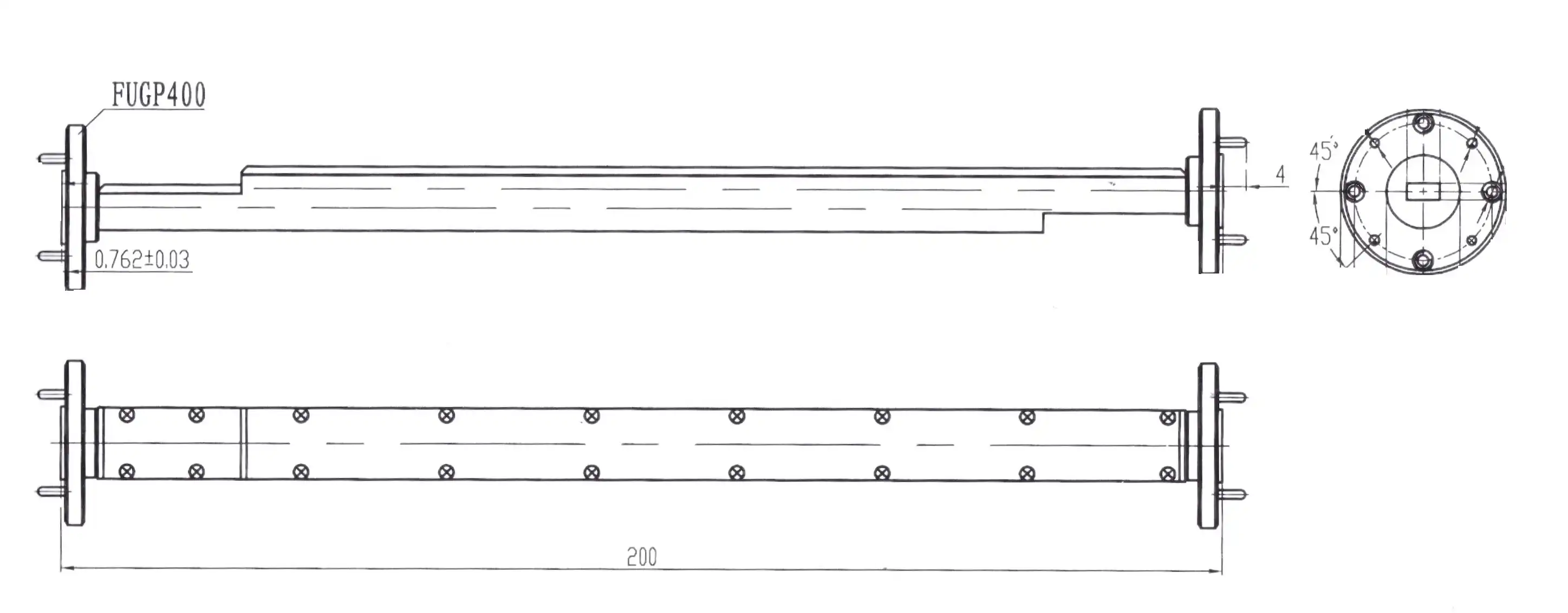 Waveguide Fixed Attenuator Waveguide Fixed Attenuator