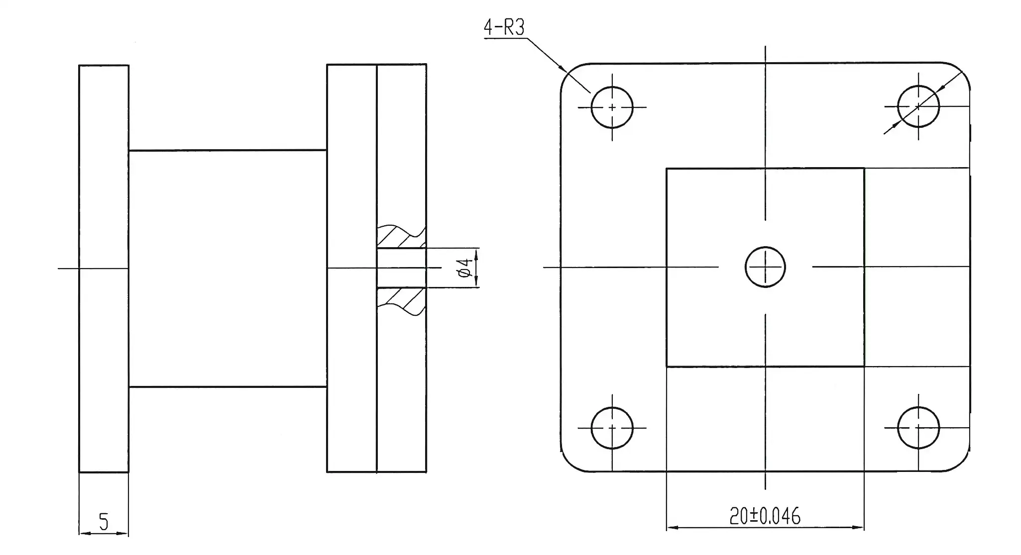 Waveguide Offset Short Waveguide Offset Short