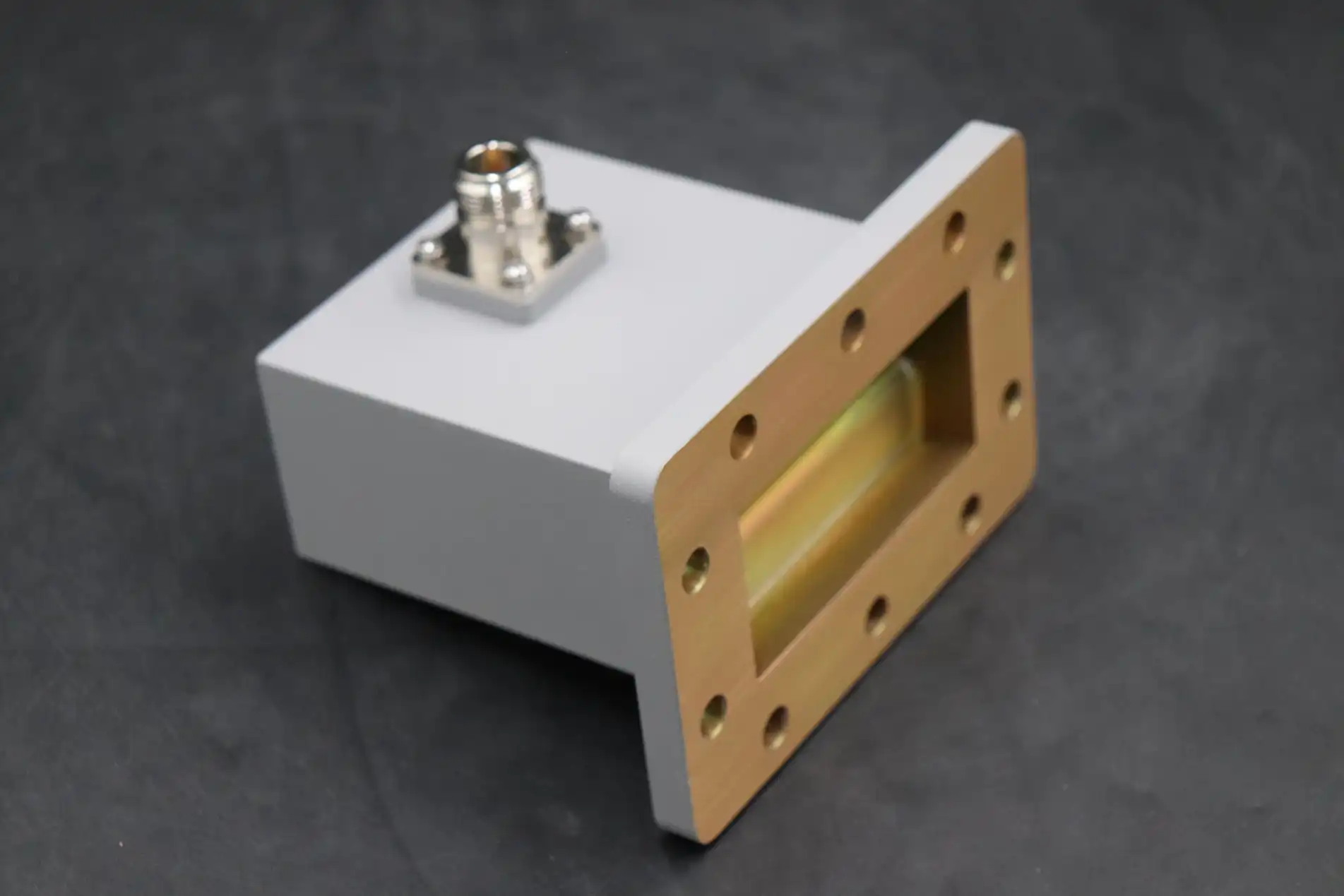 Right Angle Waveguide To Coaxial Adapter Right Angle Waveguide To Coaxial Adapter