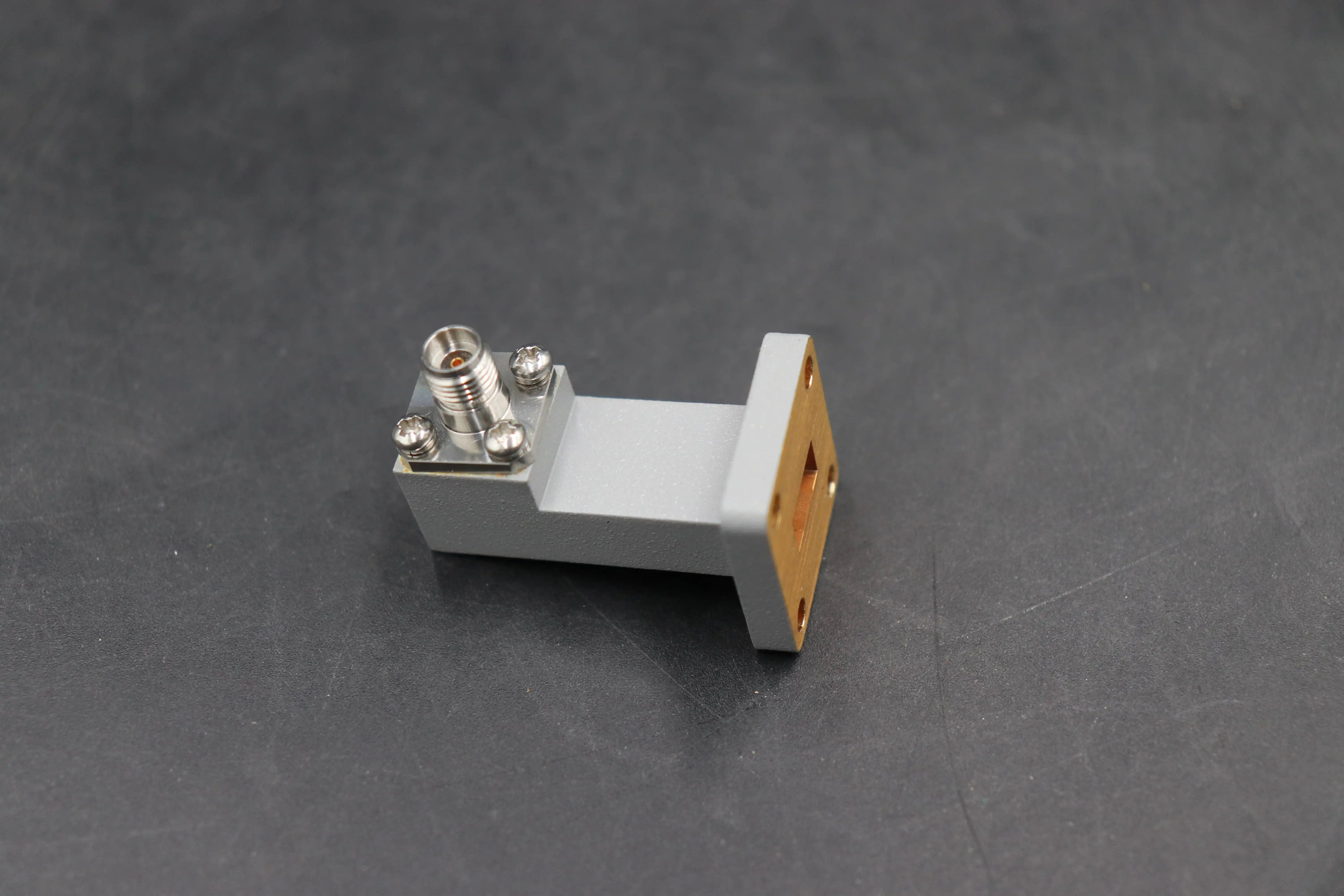 Custom WG to Coaxial Adapter