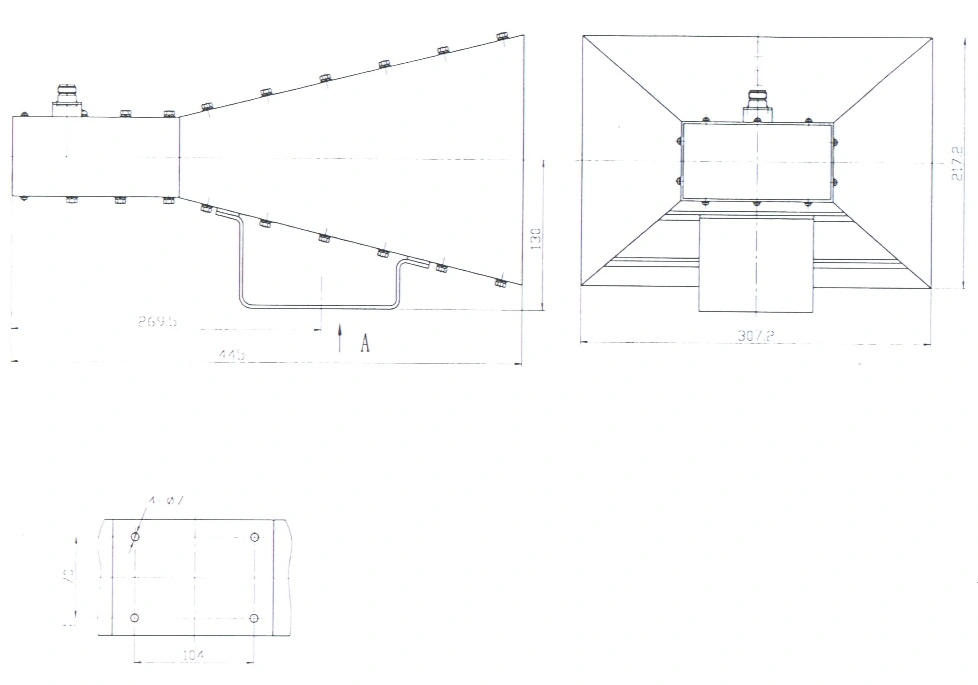 Mini Wideband Double-ridged Horn Antenna Mini Wideband Double-ridged Horn Antenna