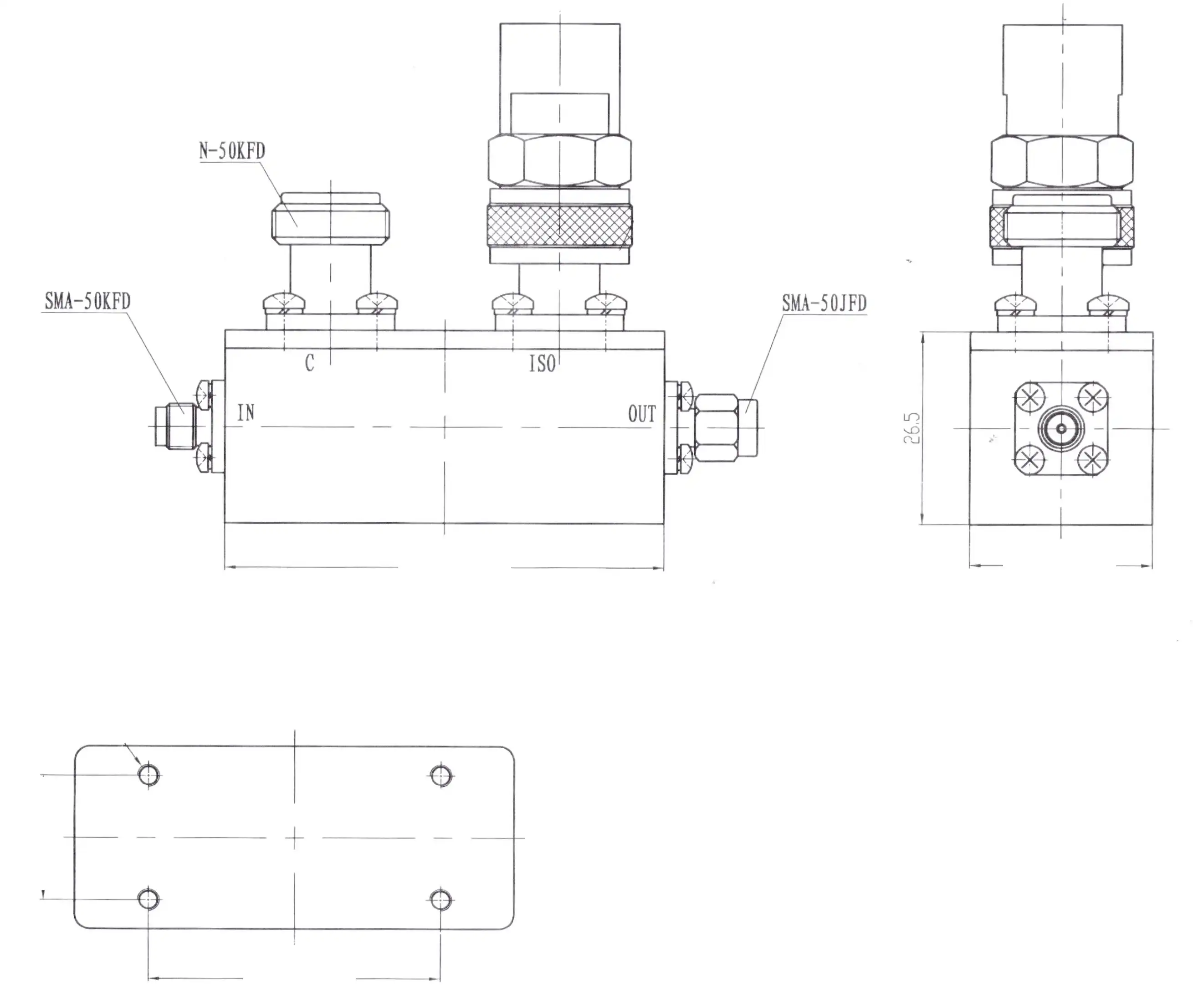 Coaxial Directional Coupler Coaxial Directional Coupler
