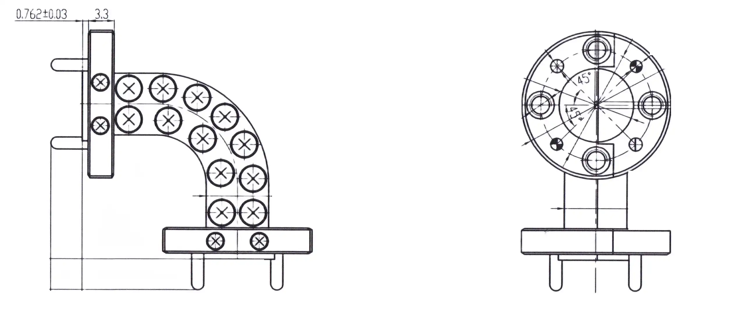 banner Waveguide H Bend banner Waveguide H Bend