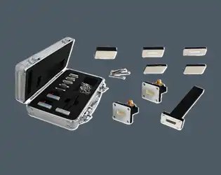 What are the key components of a Coaxial Calibration Kits and their functions?