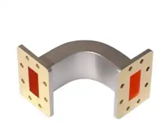 How does a waveguide E bend work?